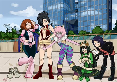 my hero academia girls naked|My hero academia Anime Hentai